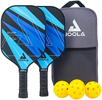 JOOLA Pickleball Paddles Set of 2 – Multiple Colors - Reinforced Fiberglass Surface – Lightwe... | Amazon (US)