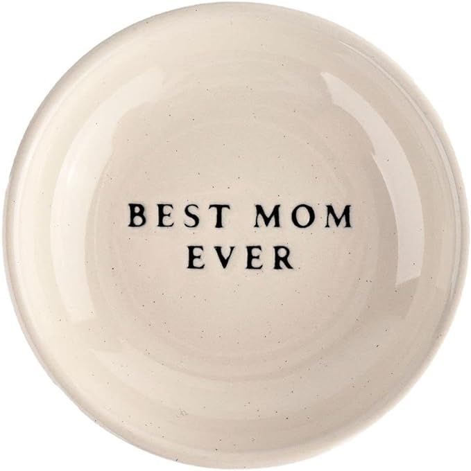 Sweet Water Decor Best Mom Ever Jewelry Dish | Gift for Mom | Christmas, Birthday, Mother's Day G... | Amazon (US)