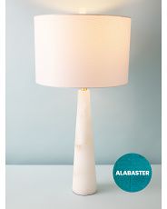 30in Alabaster Delilah Table Lamp | HomeGoods
