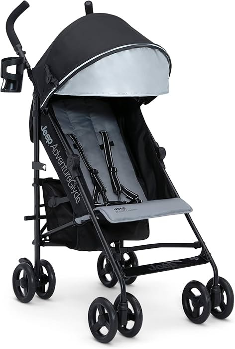 Jeep AdventureGlyde Stroller by Delta Children - Lightweight Travel Stroller with Smoothest Ride ... | Amazon (US)