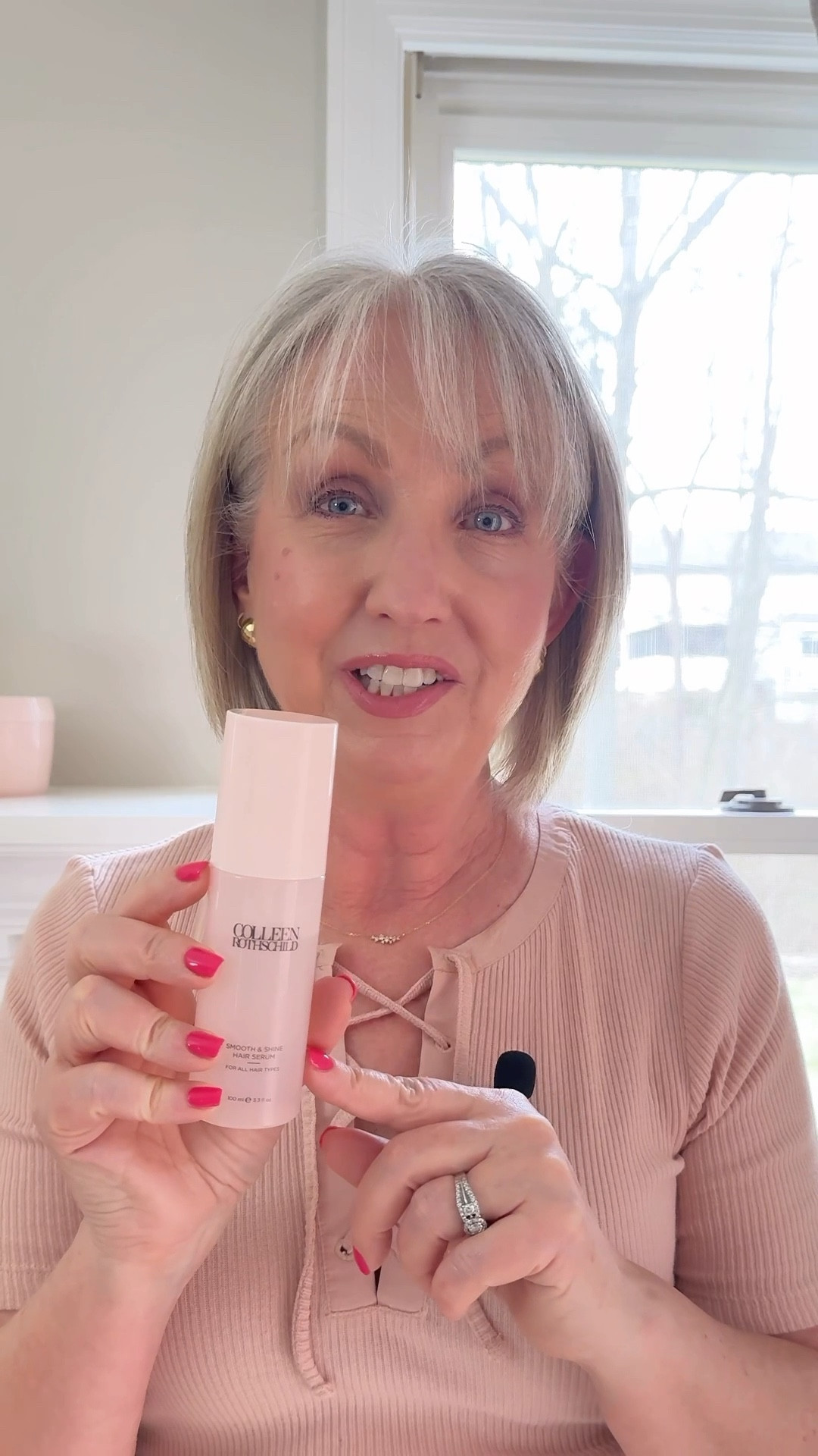 I use all of the Colleen Rothschild hair care and styling products and love the results I get. Because I like a silky, shiny do, I love their Quench & Shine Shampoo and Replenish and Shine conditioner. But even if you use something else to wash and condition your hair, I recommend you try the Quench & Shine Restorative Mask, the Protect & Perfect Styling Cream and especially the Smooth & Shine Hair Serum. I tried all the products first in their Quench & Shine Hair Essentials Travel set (and I still travel with one), so that’s a great way to test out these hair care products. Use code KAY20 for 20% off sitewide. Does not include discounted sets and offer cannot be combined. Offer available just through March 19, 2025. @colleenrothschild #crpartner 

#LTKBeauty #LTKSaleAlert #LTKOver40