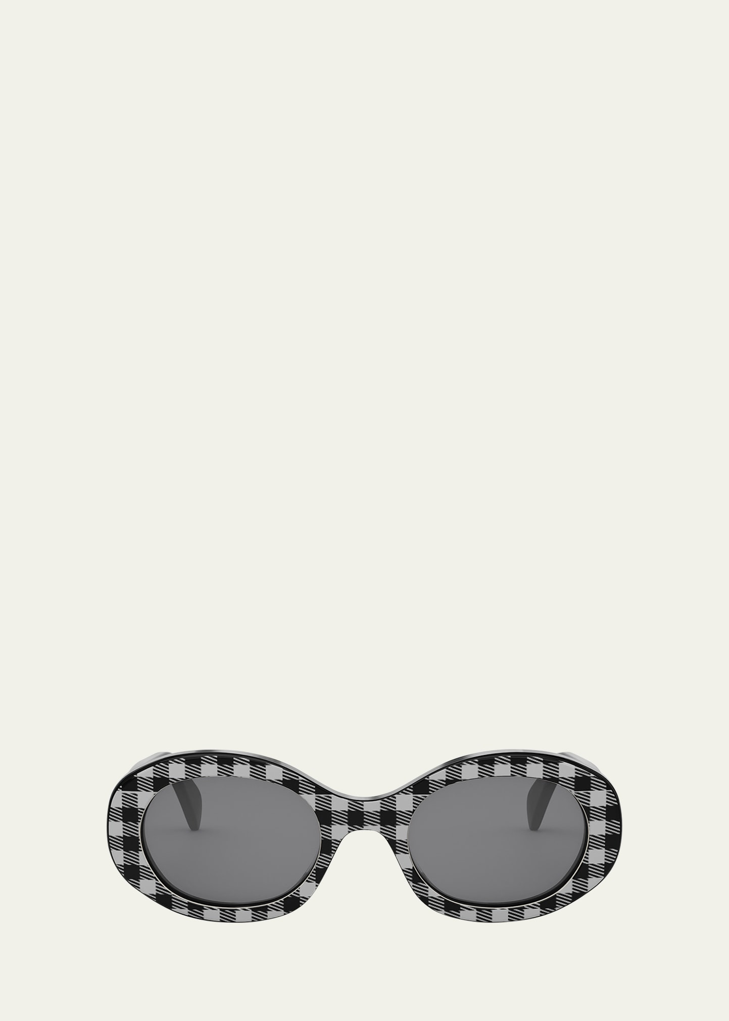 Celine Triomphe Oval Sunglasses | Bergdorf Goodman