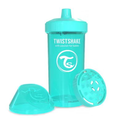 Twistshake 12 oz. Plastic Kid Cup in Turquoise | buybuy BABY
