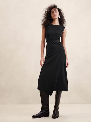 Cece Knit Wrap Dress | Banana Republic (US)