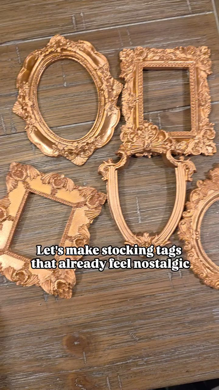 These stocking tags already feel nostalgic... #stockings #stockingtags #christmasDIY 

 #LTKHoliday #LTKmomlife #LTKFindsUnder50