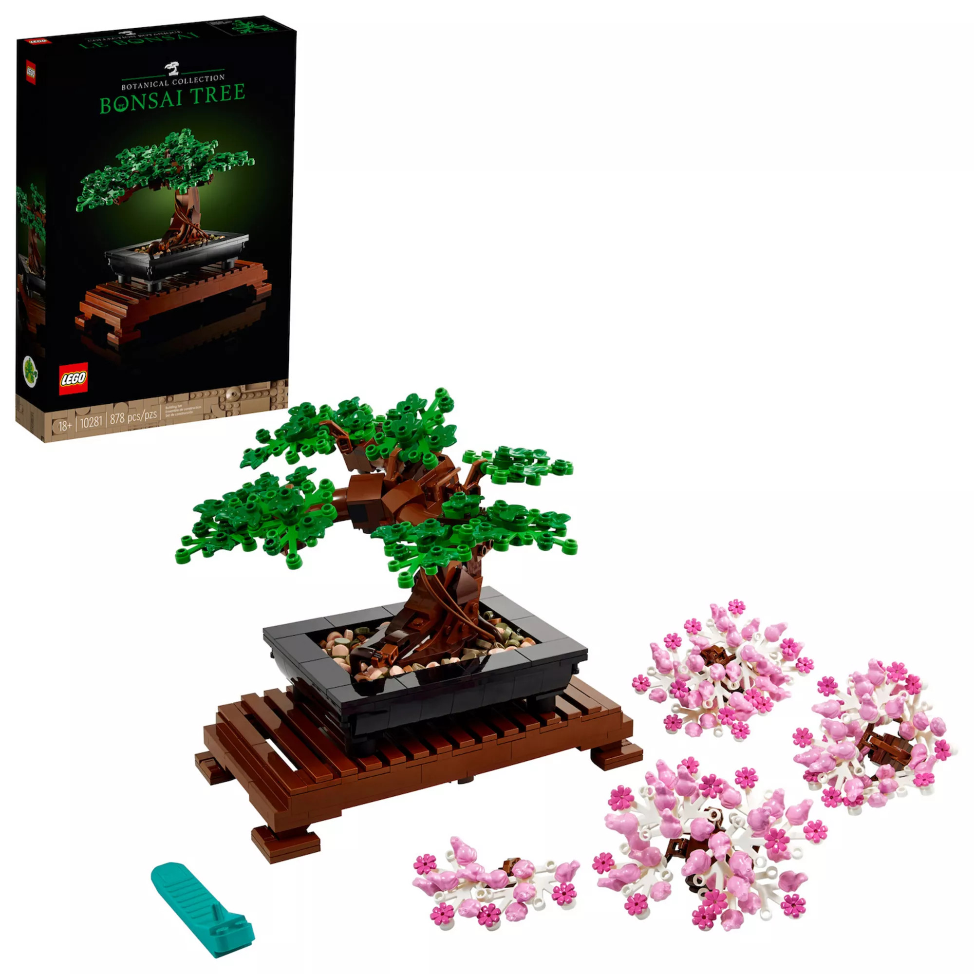 LEGO Bonsai Tree 10281 Building Kit (878 Pieces) | Kohl's