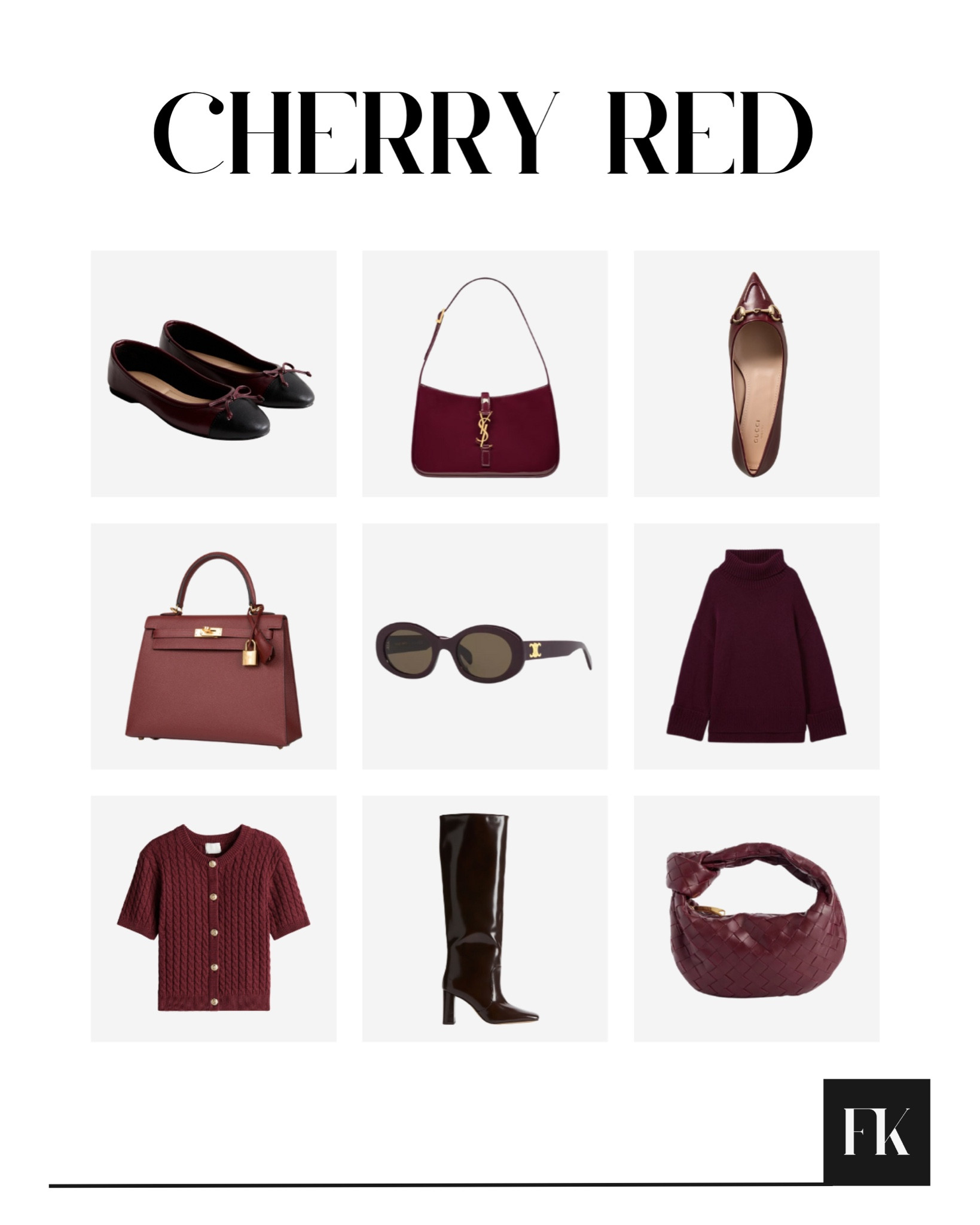 Cherry red is trending! And I love it 🍒 Gorgeous warm autumnal red and burgundy tones in these handbags, boots, shoes and jumpers 

#LTKautumn