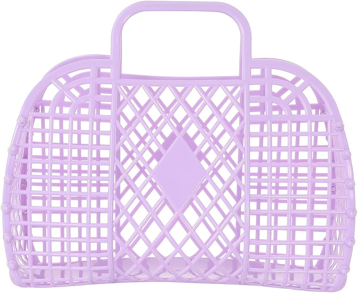 Girls Jelly Purse, Women’s Plastic Tote Bag, Jelly Bag Purse For Little Girls | Amazon (US)
