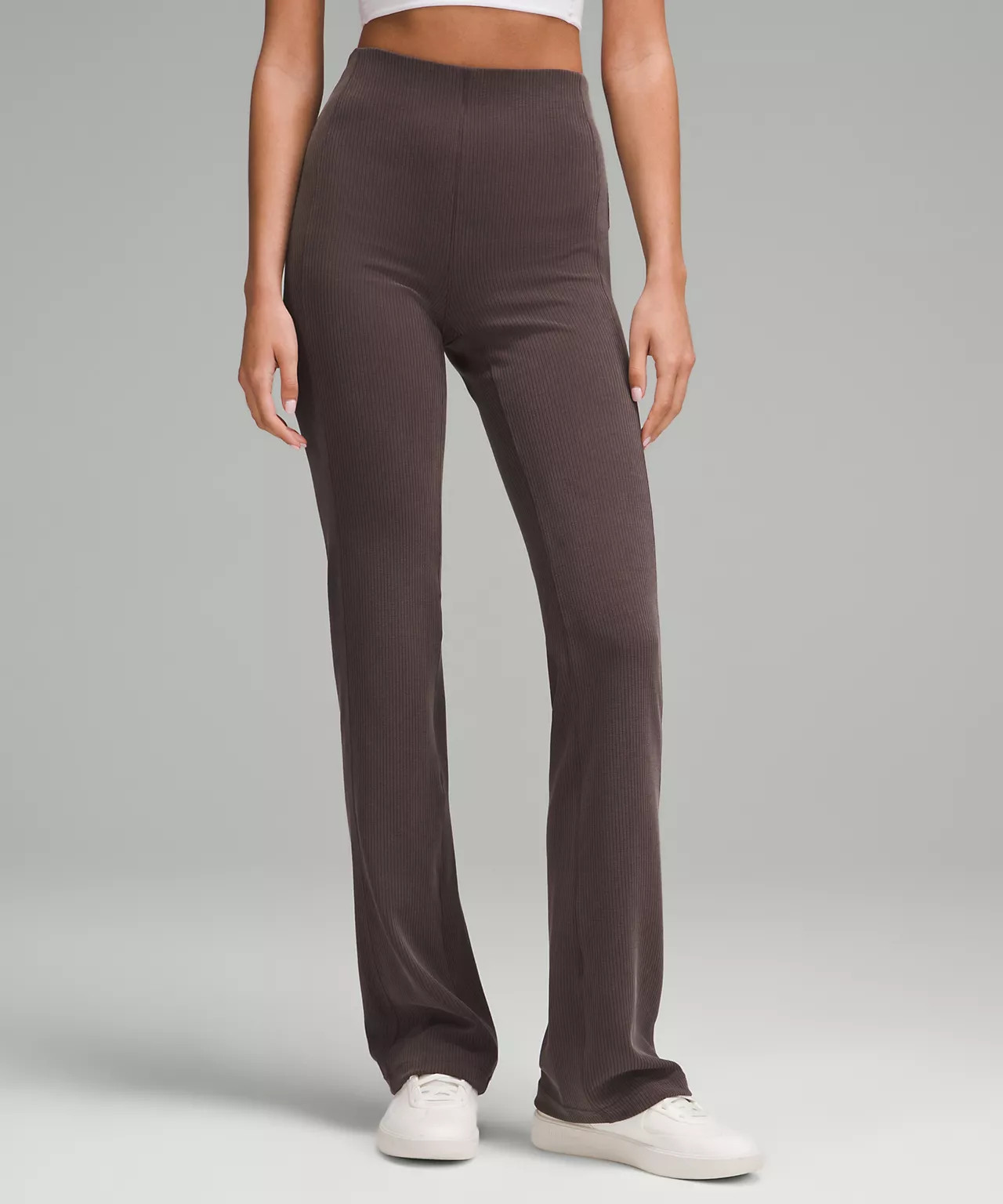 Ribbed Softstreme Flared Pant *Tall | Women's Pants | lululemon | Lululemon (US)