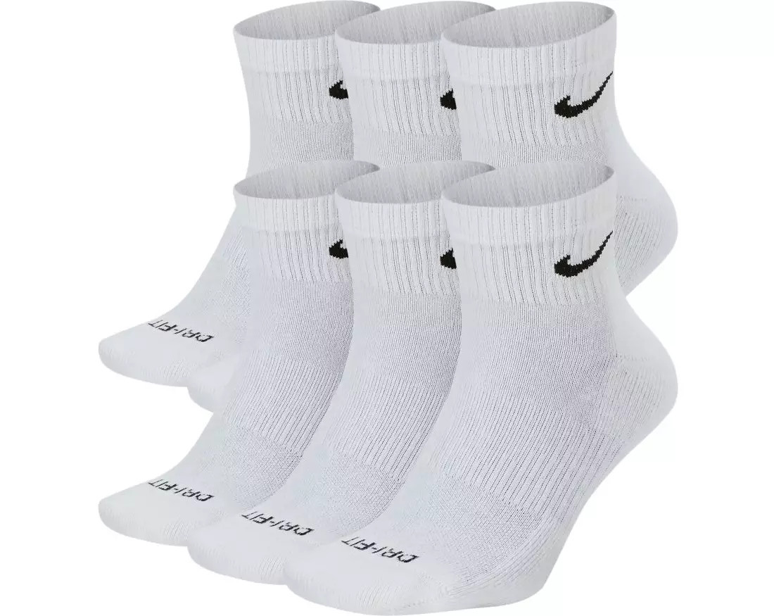 Nike Dri-FIT Everyday Plus Cushioned Training Ankle Socks - 6 Pack | Dick's Sporting Goods