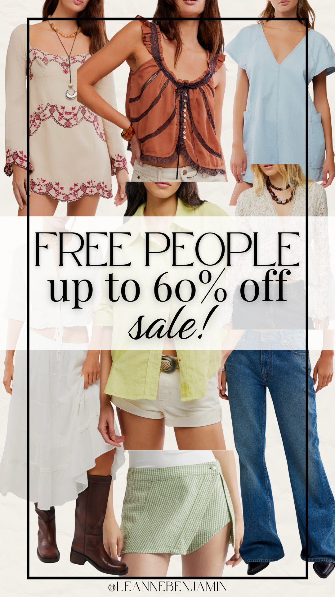 up to 60% off sale for Free People at Nordstrom!  

 #LTKgrwm #LTKOver40 #LTKSaleAlert