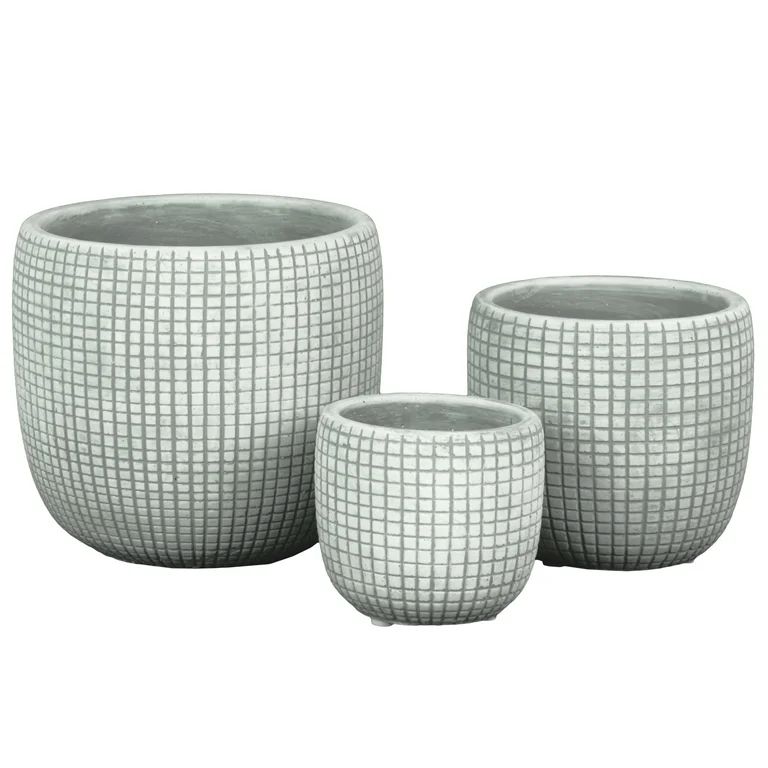 Urban Trends Collection: Cement Pot Washed Washed Concrete Finish | Walmart (US)