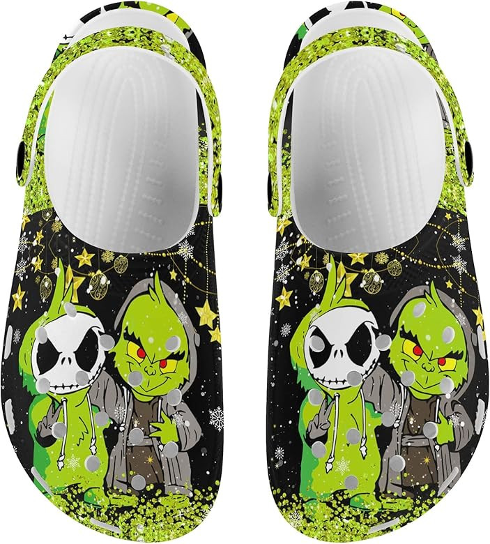 Jack skelleton Grinch Crocs  | Amazon (US)
