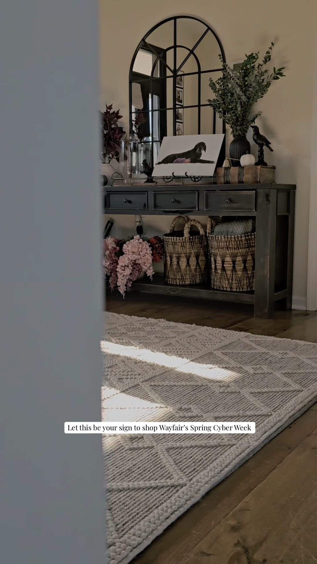 #ad These are some of everyone’s favorites from Wayfair! 
Want to refresh your space? Get everything you need now during the Spring Cyber Week sale up to 80% off and free sitewide shipping!

#wayfair 
#wayfairpartner
@wayfair 

Area rug, living room rug, nightstand, outdoor decor, porch decor, bookshelf, arched bookshelf, storage baskets, baskets 
, storage bench, bedroom furniture, entryway table, console table

#LTKvlog #LTKSaleAlert #LTKHome