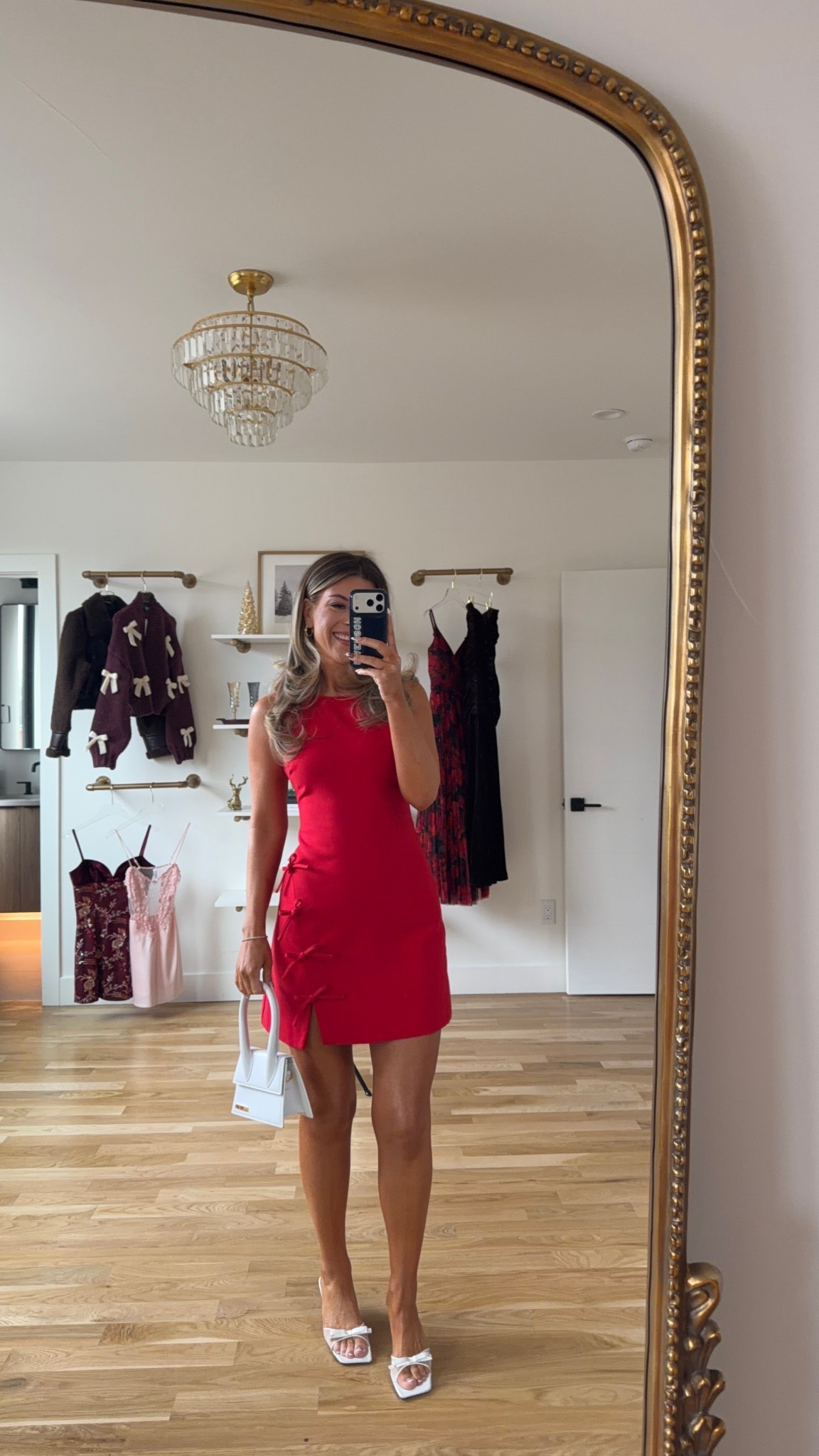 Mason red mini cocktail dress wedding guest or holiday event dress

Wearing my usual small/2

Wedding guest
Holiday party
Winter event
Bow accents
Red cocktail
Special occasion 

#LTKSeasonal #LTKHoliday #LTKWedding