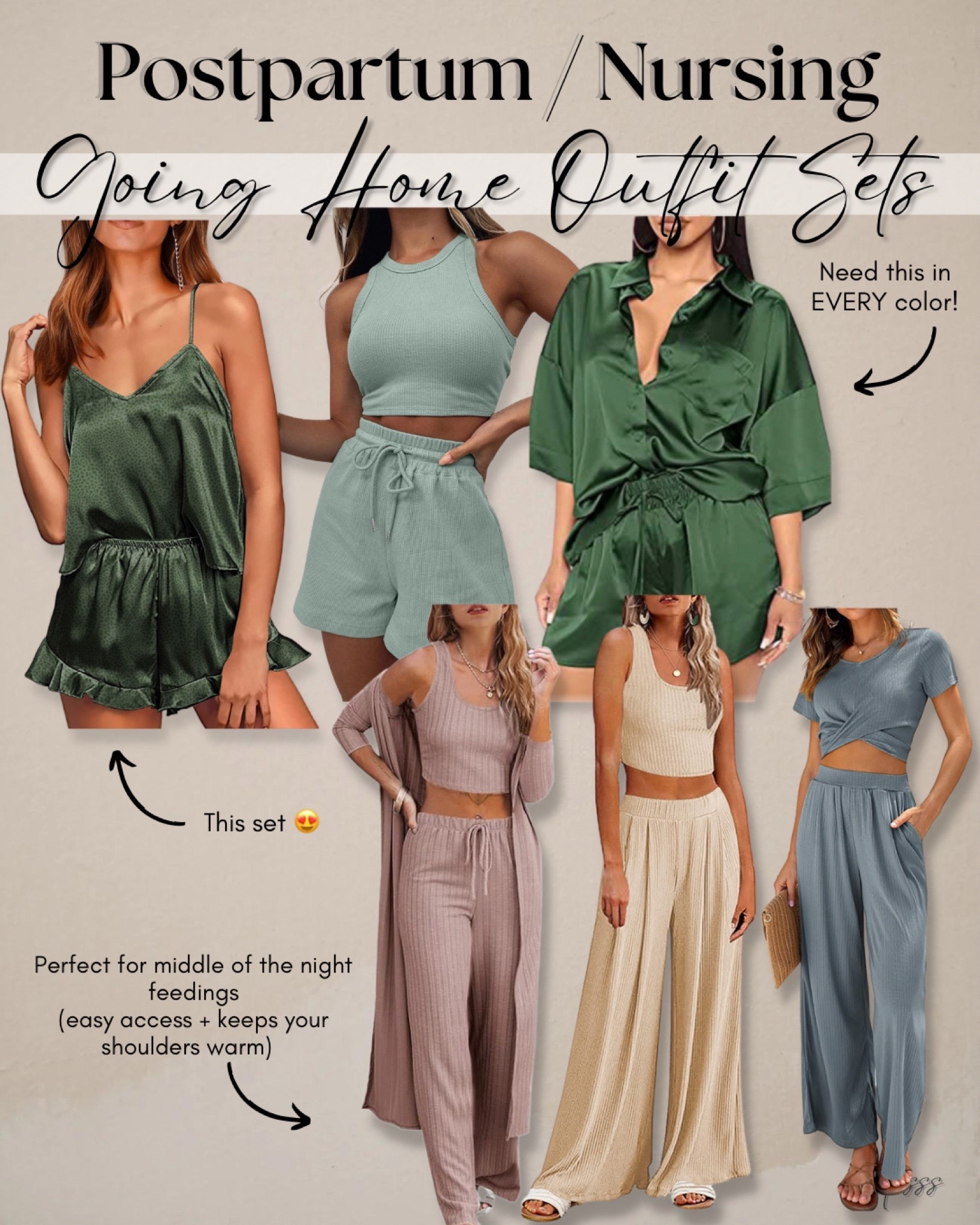 Look comfy and fresh after having your baby with these Going Home Outfit Sets! 


Summer pregnancy, postpartum outfit, baby bump, hospital going home, going home outfit, postpartum style, pregnancy style, nursing friendly outfit, lounge set, nursing top, mama to be 

#LTKfamily #LTKbump #LTKbaby
