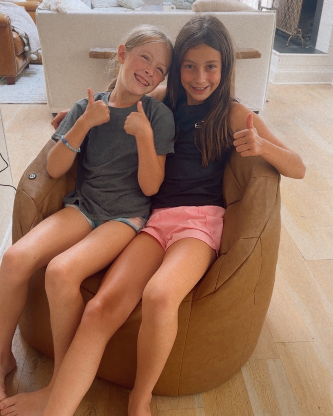 Amazon leather beanbag chair for kids or teens- perfect in a boys bedroom or girls! Also great for a playroom or hangout room. Has a charging port and massage feature 🙌🏻 #amazon #leather #beanbag #chair

#LTKHome #LTKFamily #LTKKids