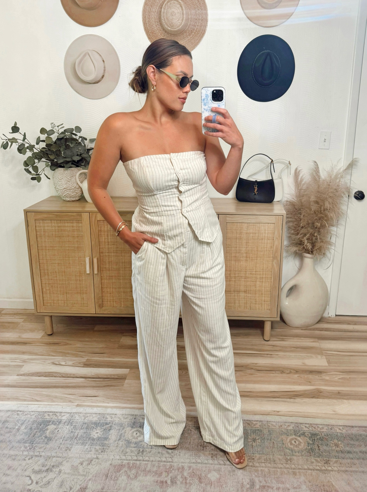 Pinstripe matching strapless chic set 

#targetfinds #targetfashion #prefallstyle #workwear 

#LTKStyleTip #LTKSeasonal #LTKFindsUnder100