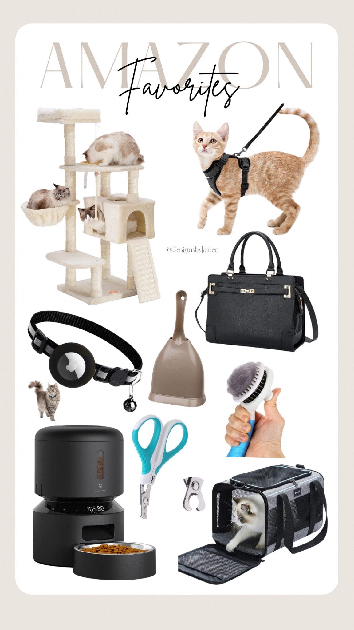 Amazon Cat Favorites 🤍 Click below to shop ☁️ Follow me for daily finds ✨ #founditonamazon #amazonfinds #amazonfavorites #amazonmusthaves #amazonpet #LTKFind #LTKSale #LTKhome #LTKU #LTKunder50 #LTKunder100 #LTKsalealert #LTKunder50 #LTKSeasonal

Things I need from Amazon, things you need for a cat, cat finds, amazon cat, Amazon cat finds, amazon must haves for cat, Amazon finds for your cat, Amazon finds for cat, cat tattoo, cat, cat aesthetic, cat memes, kittens, kitten care, kittens cutest, amazon kitty, Amazon kitten, kitten amazon finds, pet, pet finds, pet furniture, pet food, pet feeding station, pet food, automatic pet feeder, cat litter scooper, pet leash, cat leash, cat harness, cat purse, purse for cats, pet nail clippers, cat nail clippers, cat brush, pet brush, AirTag, AirTag collar, AirTag pet collar, AirTag cat collar, cat collar, cat collar with AirTag, cat house, pet care, amazon, amazon favorites, Amazon must haves, Amazon finds, amazon pet finds, Amazon pet must haves, Amazon pet, how to care for cats, what to get for cats, what to get for kitten, things I need for my cat, things I need for my kitten, how to train kitten 