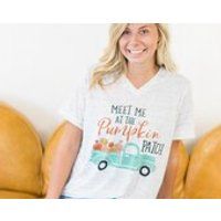 Fall Shirt for Women/ Thanksgiving Shirt/ Halloween Shirt/ Pumpkin Shirt/ Fall Truck/ Pumpkin Truck/ meet me at the pumpkin patch shirt | Etsy (US)