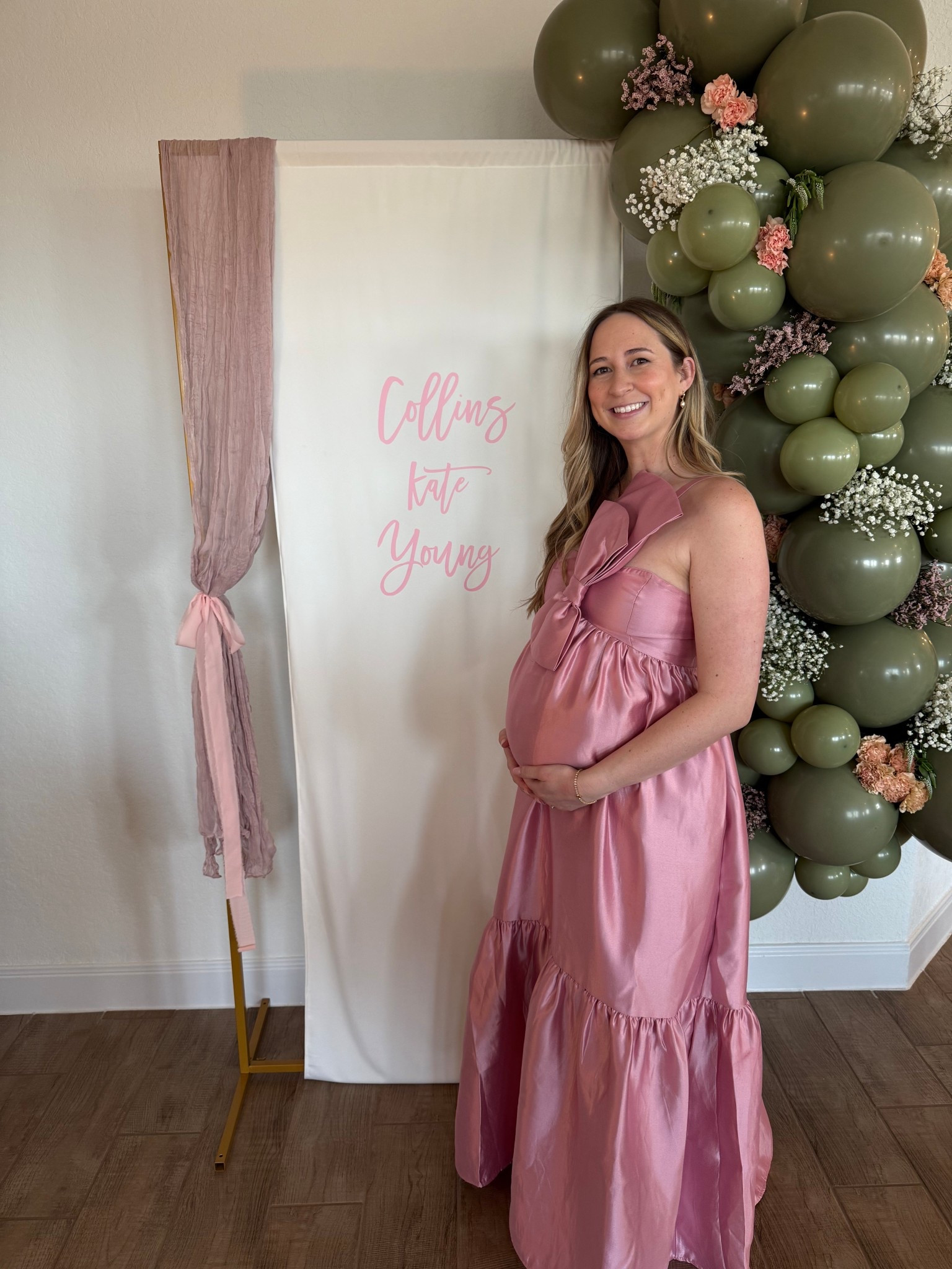 The best baby shower dress 💗

#LTKWedding #LTKBaby #LTKBump