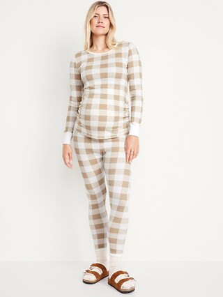 Maternity Waffle Pajama Set | Old Navy (US)
