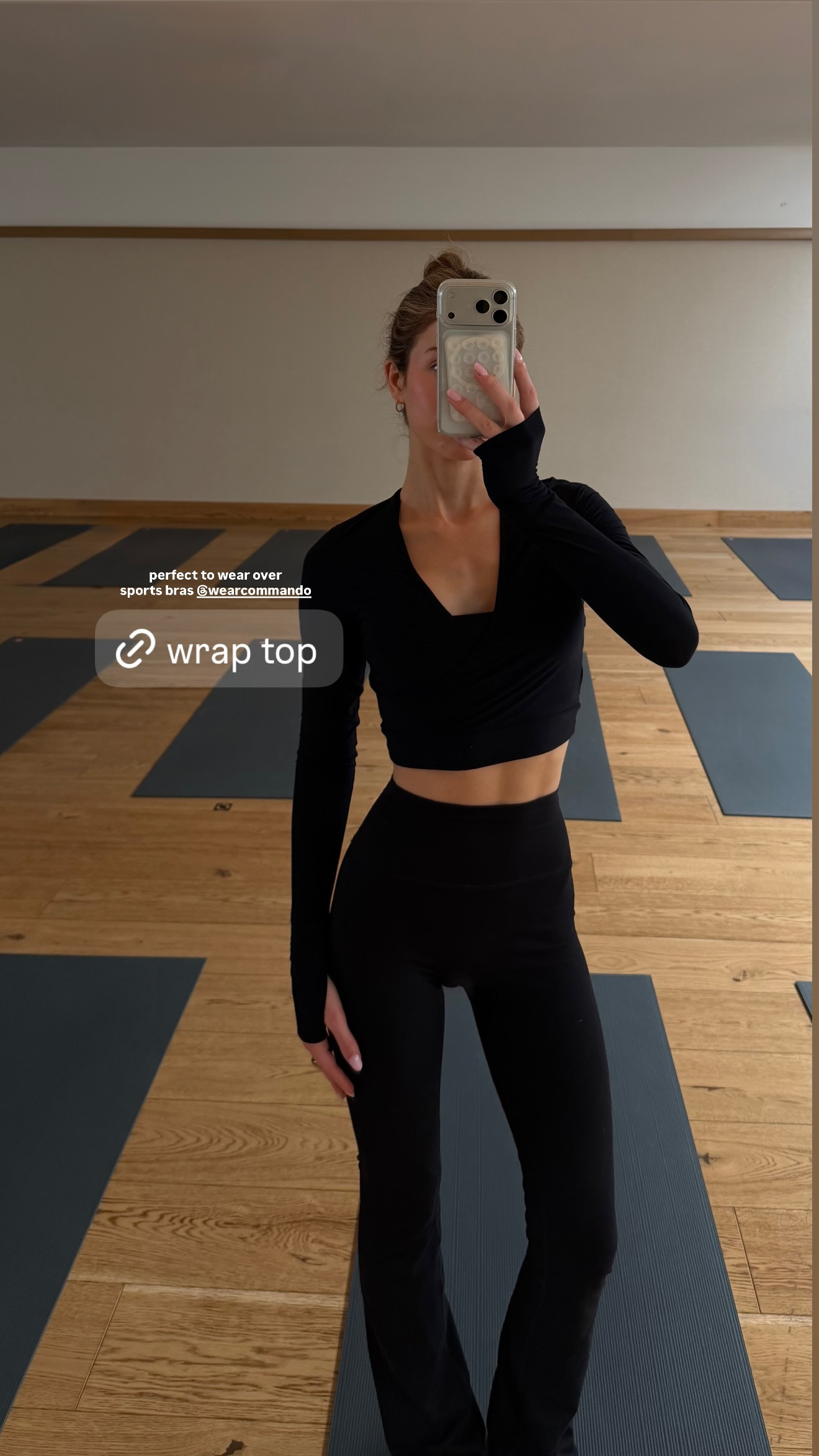Love this wrap top! 

 