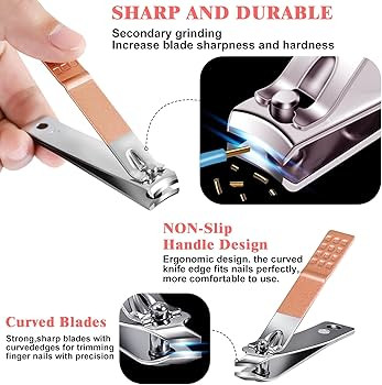 Manicure Set Pedicure Kit Womens Nail Clippers Set 32 in 1 Professional Grooming Care Tools Nail ... | Amazon (US)