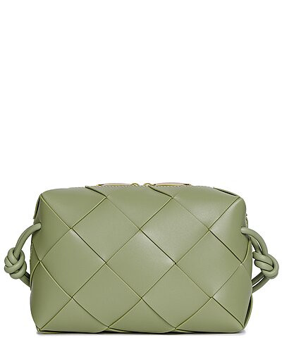 Woven Leather Top Handle Crossbody | Gilt & Gilt City