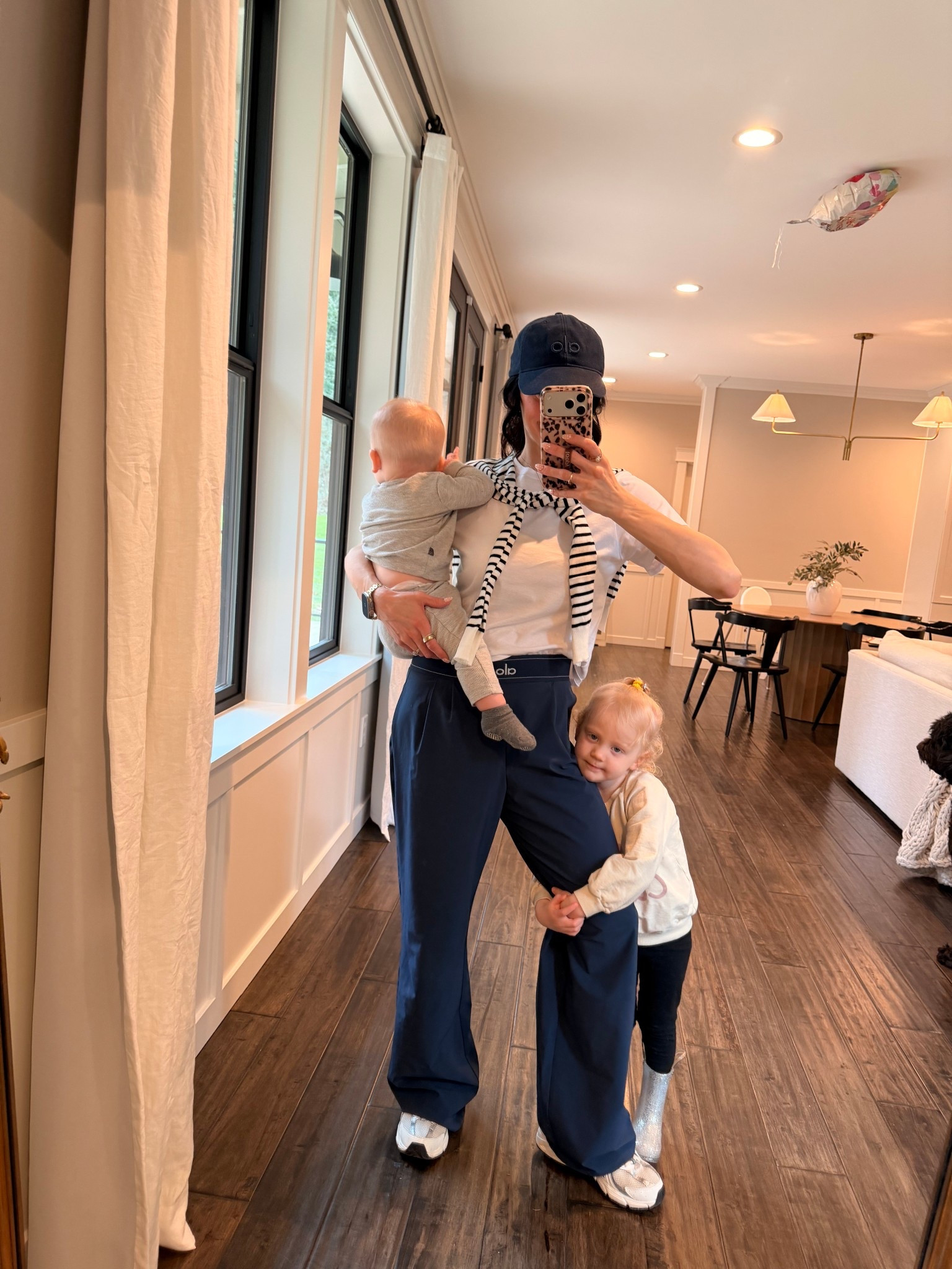 What I wore today to go meet with a friend & run to target. 
These alo pants are a fave of mine! 

#LTKActive #LTKootd #LTKmomlife