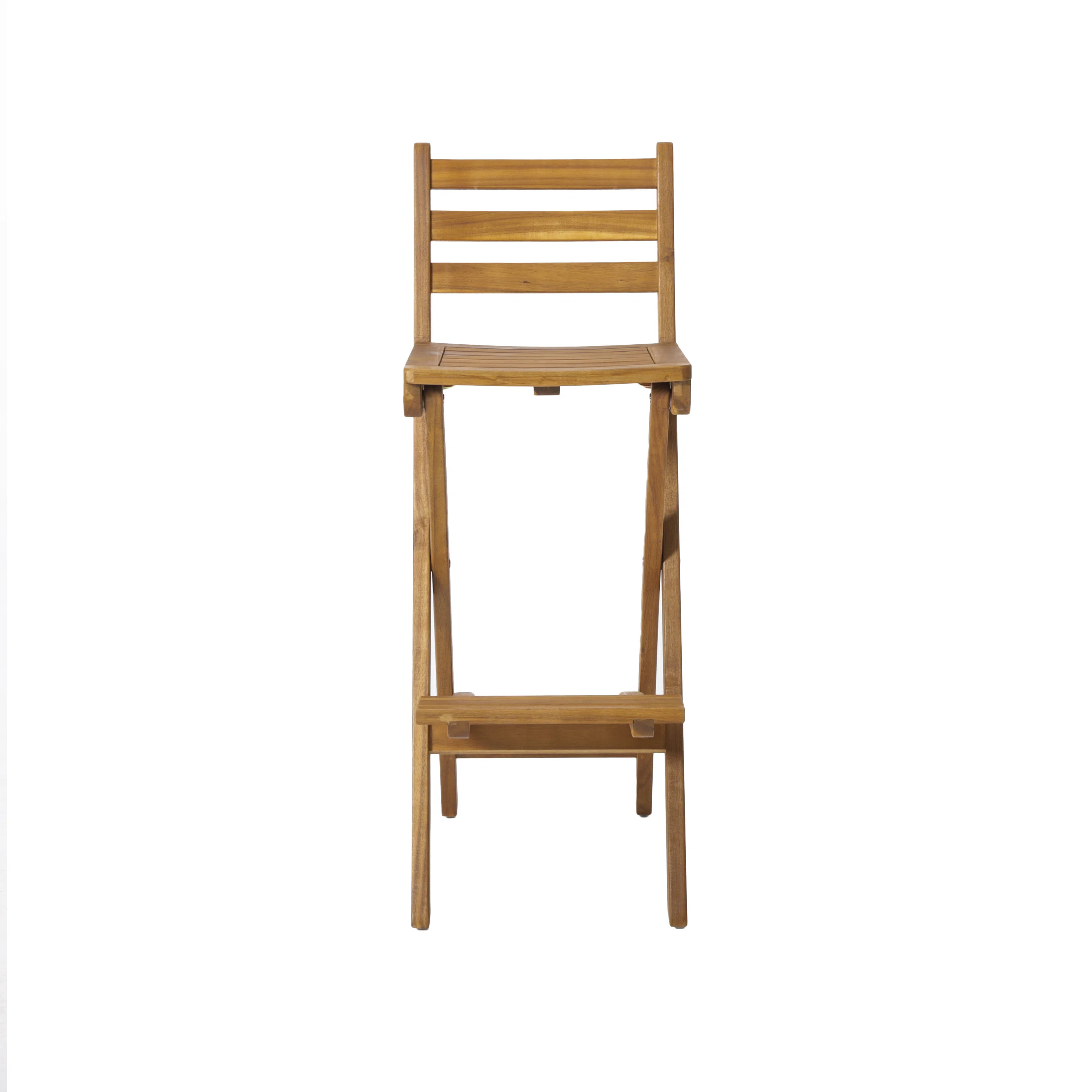 Acacia Outdoor 31.25'' Bar Stool (Set of 2) | Wayfair North America