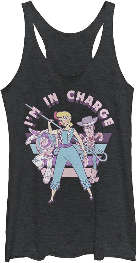 Disney Women's Pixar Toy Story 4 Back Fellas Tri-Blend Racerback Layering Tank | Amazon (US)
