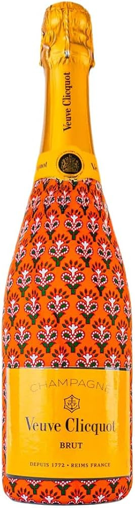 beaubottles Indian Blockprint Red Leaf Wrap for Champagne – Veuve Edition – Custom Wine Bottl... | Amazon (US)