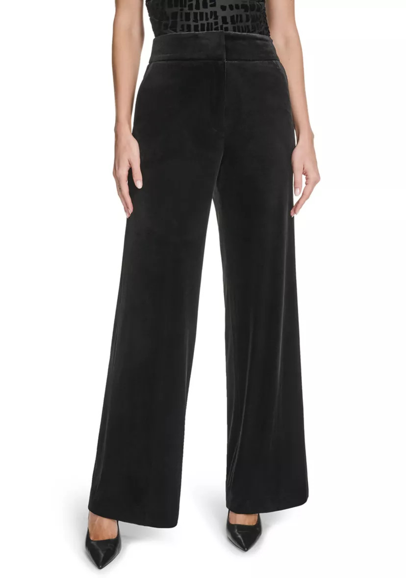 Women's Pull On Velvet Pants | Belk