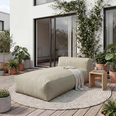 Outdoor Chaise Lounge Chair Patio Lounge Sofa | Wayfair North America