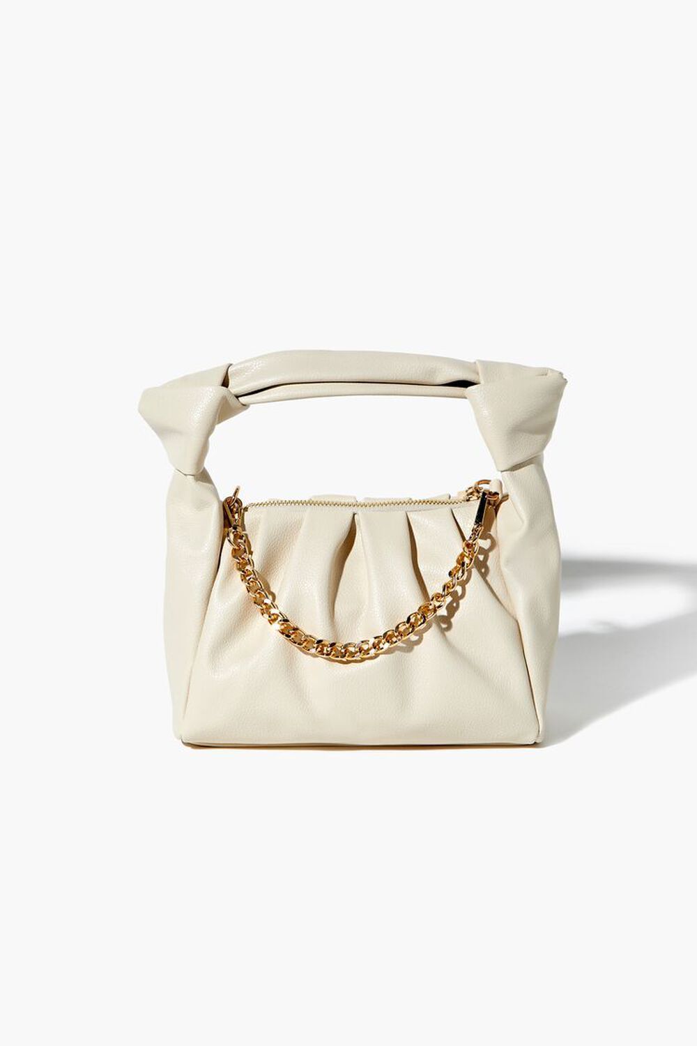 Faux Leather Chain Baguette Bag | Forever 21 | Forever 21 (US)