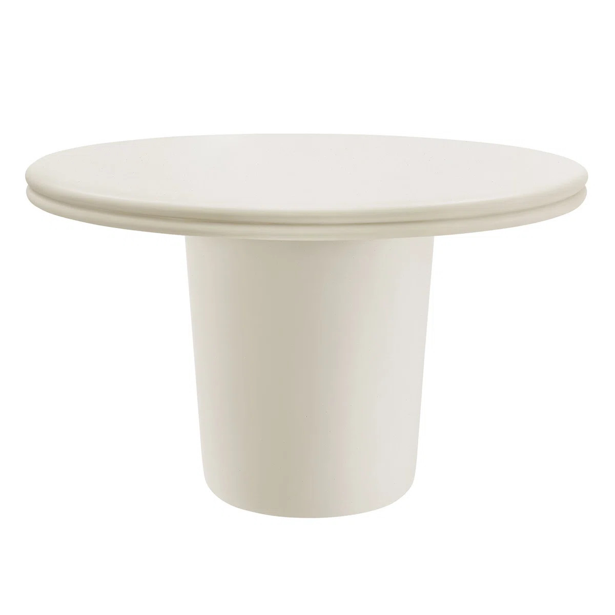 Brion 48" Indoor - Outdoor Patio Concrete Round Dining Table | Wayfair North America