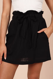 Kennedy Mini Skirt  - Black | Petal & Pup (US)