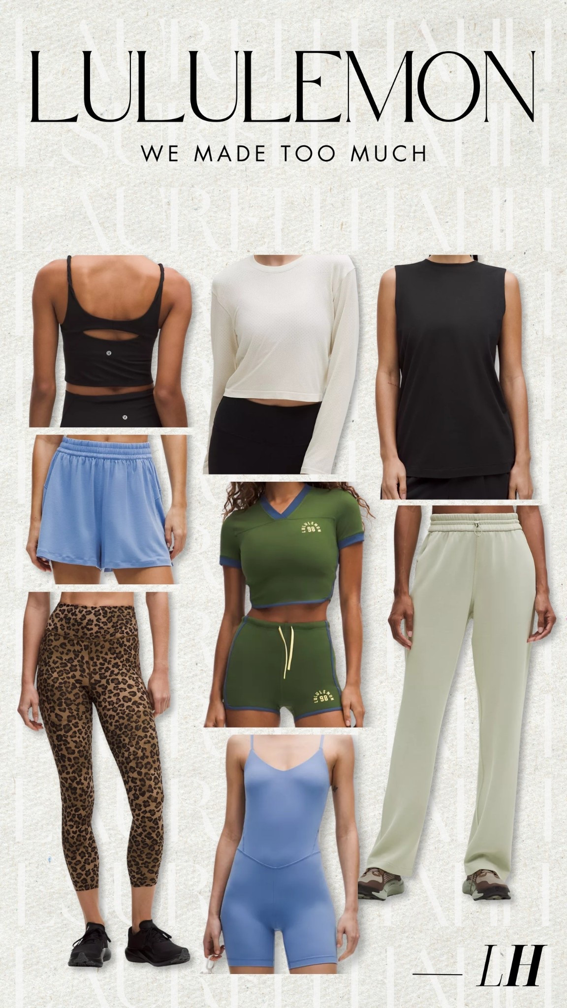 @lululemon new sale drops / we made too much! 

#LTKcanada #LTKfitness #LTKstyletip