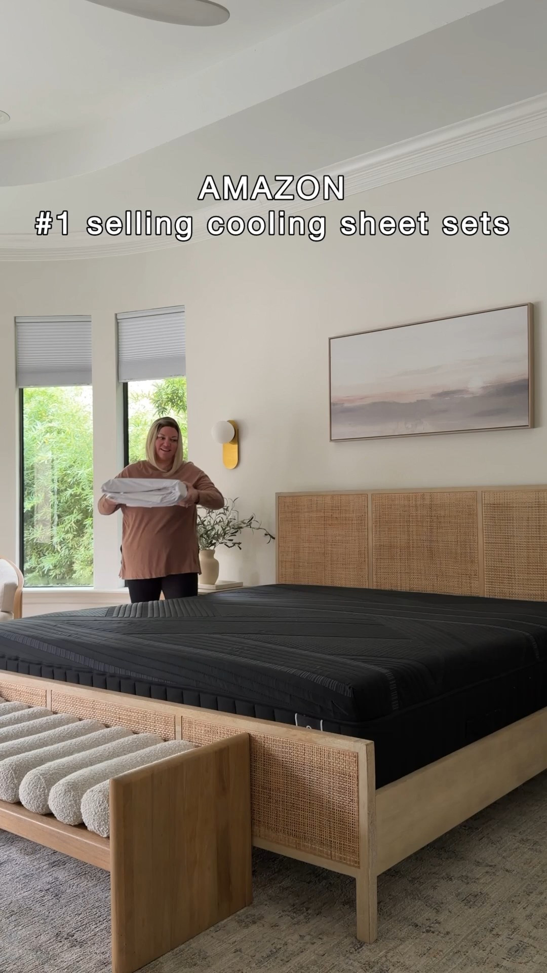 Sleepless, sweaty nights are a thing of the past with @Breescapehome cooling sheet sets! I'm absolutely loving them. They're a dream for hot sleepers, especially during perimenopause—keeping me cool and comfortable all night long. 

#LTKHome