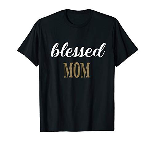 Blessed Mom Womens Grandma Gift T-Shirt | Amazon (US)