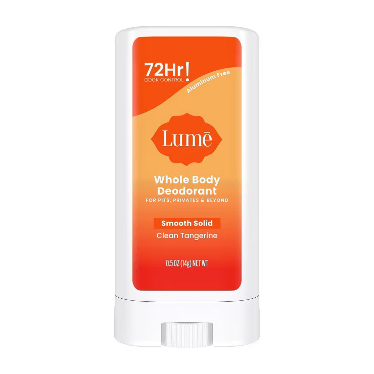 Lume Whole Body Mini Smooth Solid Deodorant Stick - Clean Tangerine - Trial Size - 0.5oz | Target
