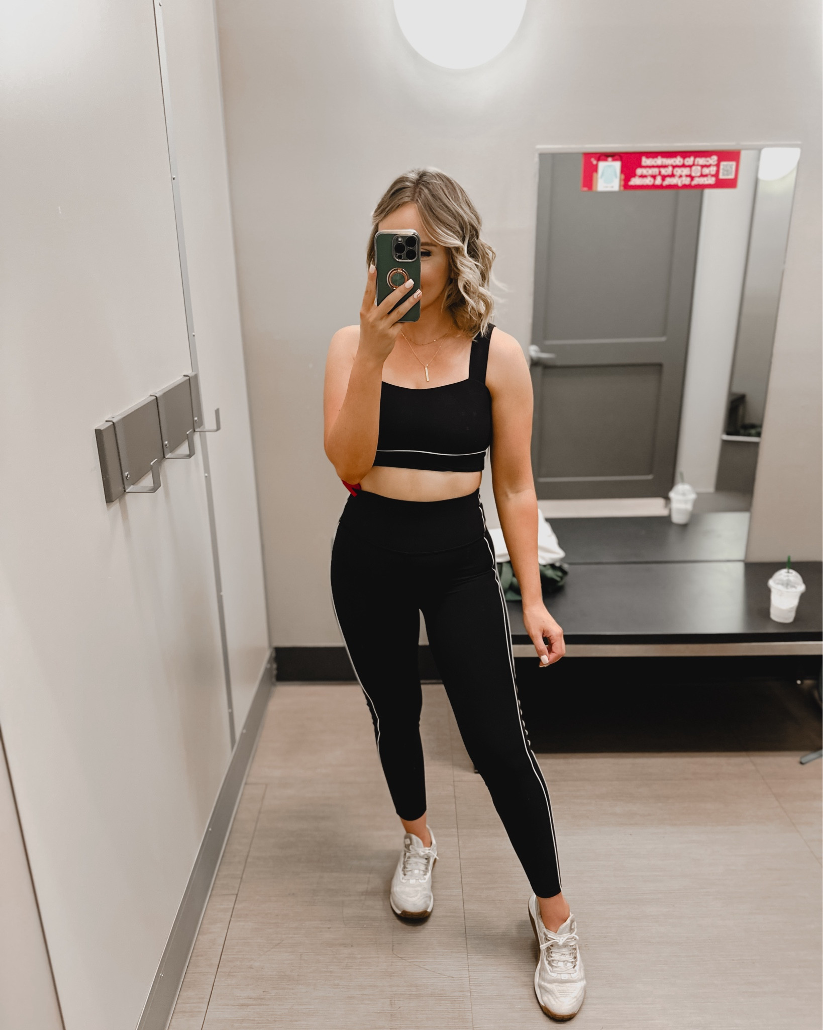 Target Workout Leggings - true to size 

Target Sports Bra - true to size, no padding

Sweater - true to size, SO SOFT, high quality material 

Abercrombie dupe dupes / workout set ypb soft comfy mom style styles / outfit outfits green fall athleisure sweater striped sneaker sneakers square neck soft stretchy mom approved  target try on haul find finds

#LTKStyleTip #LTKFitness #LTKFindsUnder50