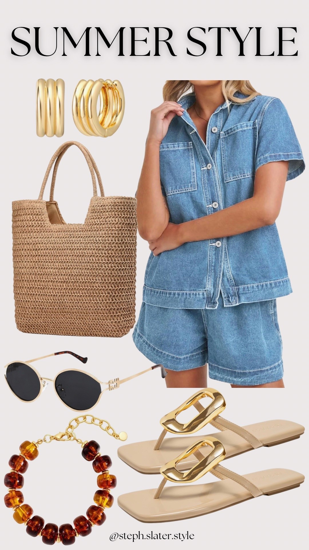 Elevated casual look for summer  

#LTKmomlife #LTKOver40 #LTKSeasonal