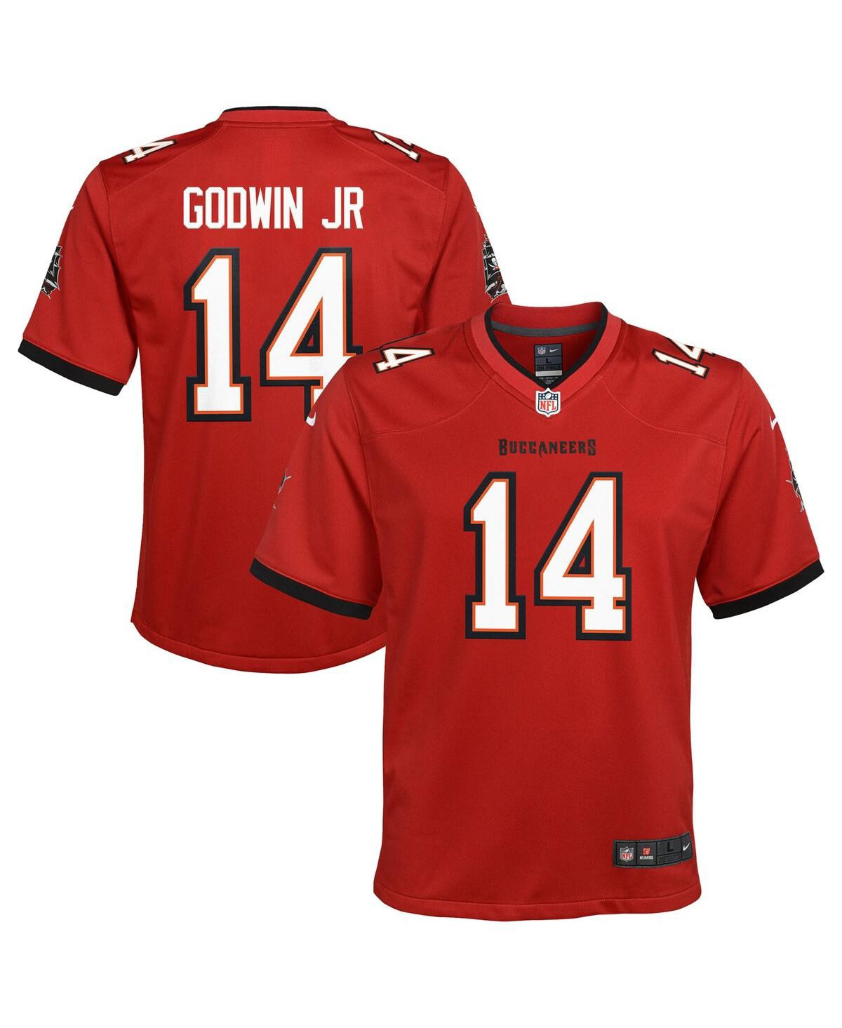 Nike Big Boys and Girls Chris Godwin Jr. Red Tampa Bay Buccaneers Game Jersey - Red | Macy's