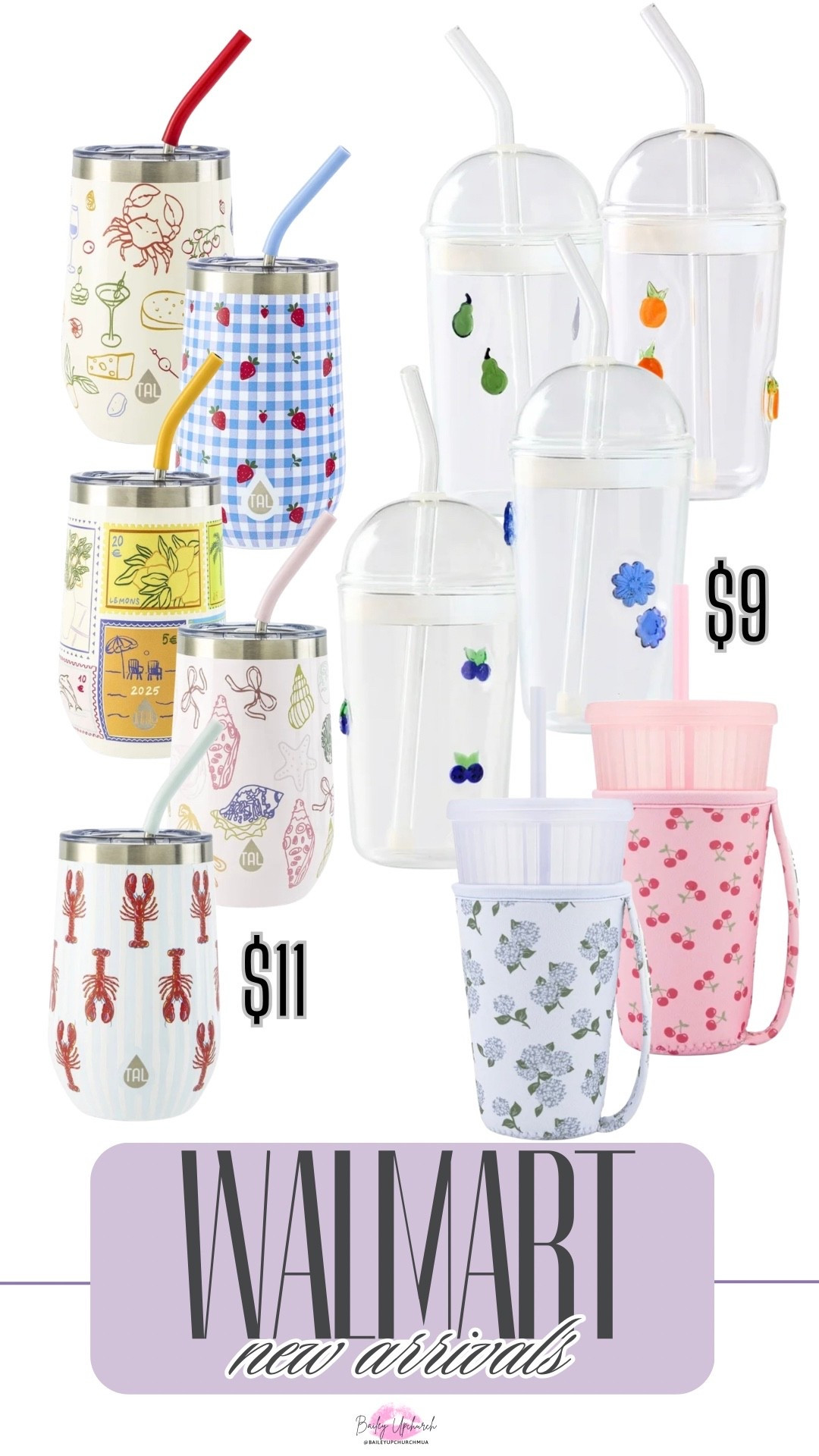 Cutest New Cups at Walmart