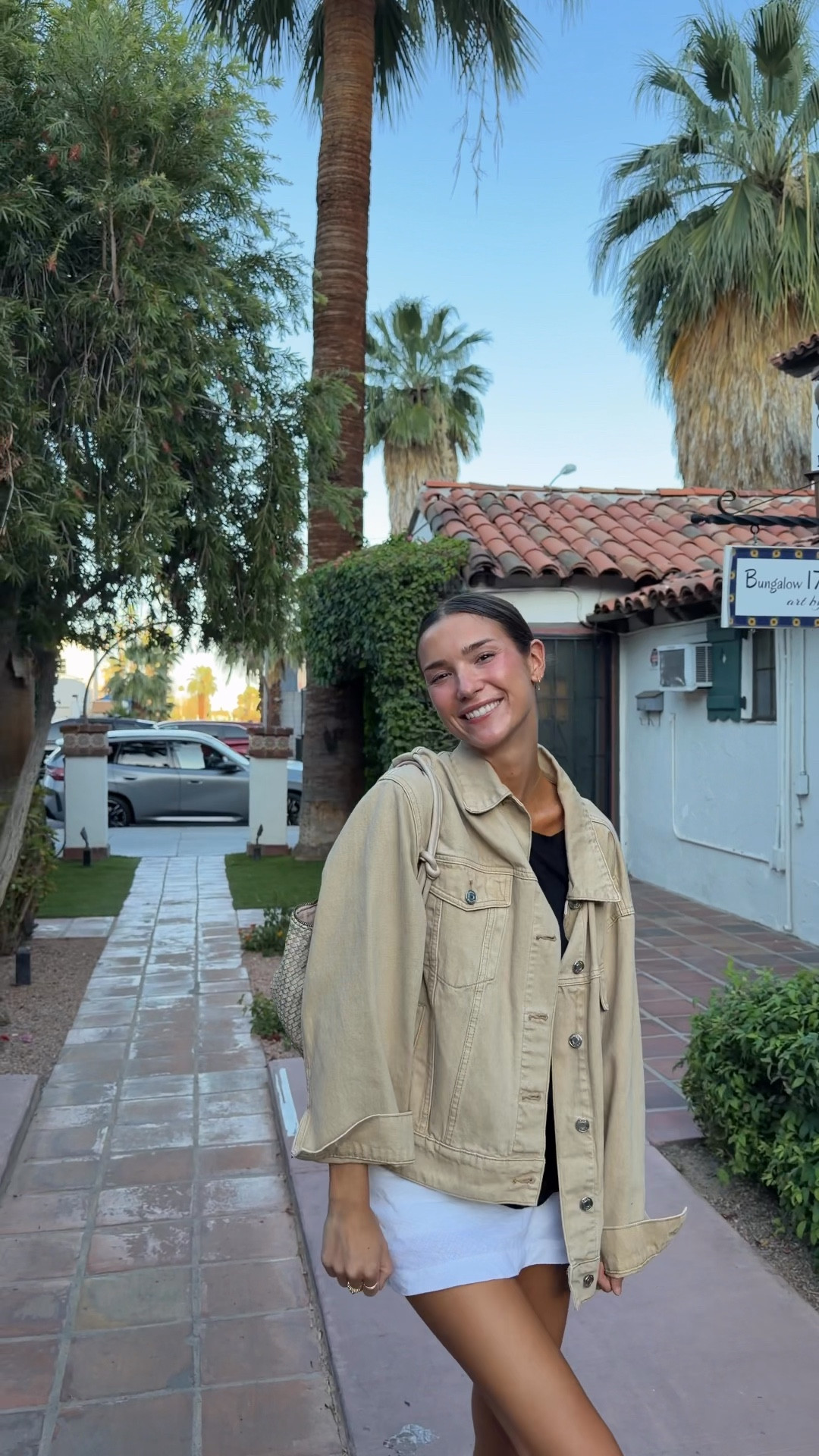 Date night In Palm Springs!!! L/XL in the parke denim jacket, small in the tee, and xs in the skort 

#LTKootd #LTKFestival #LTKSeasonal
