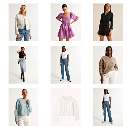 Abercrombie has the cutest new arrivals for fall! I ordered a few of these pieces; denim skirt (it’s gorgeous), high rise 90’s jeans, v-neck sweaters in cream and blue. Super stylish and fun! 

#LTKSale #LTKstyletip #LTKfindsunder100