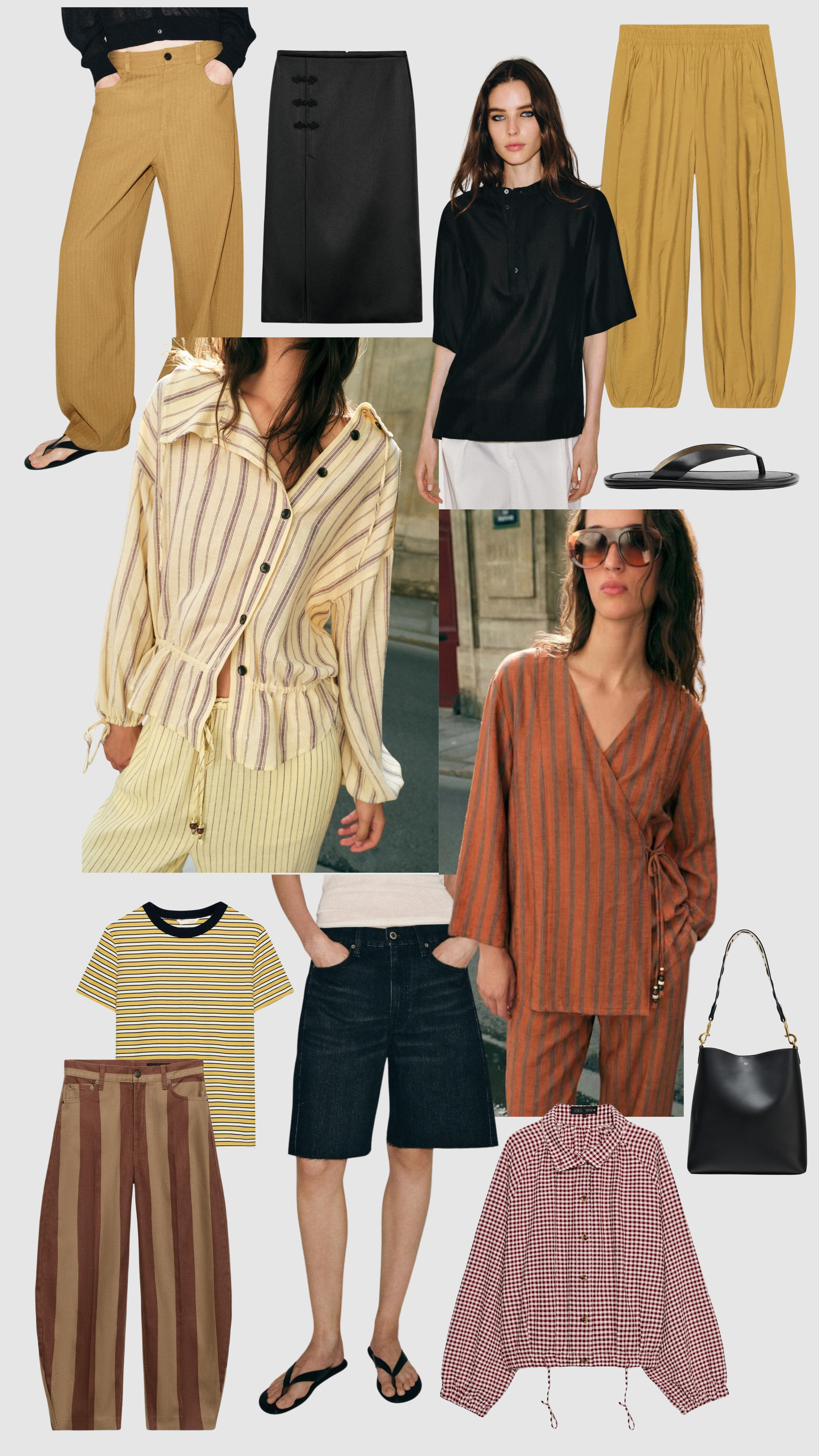 Zara new in 💛

sarouel trousers, ballon trousers, summer jacket, summer shirt, summer blouse, stripe shirt, stripe trousers, chic summer outfit, stripe t shirt, summer outfits, summer office outfits, city break 

 #LTKuk #LTKsummer #LTKworkwear