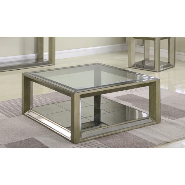 Laury Glass Coffee Table | Wayfair North America